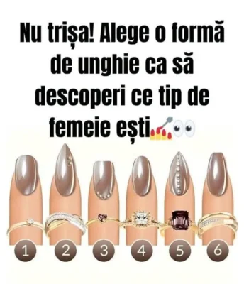 Ce unghie te atrage cel mai mult? Îți dezvăluie ce tip de femeie ești…