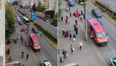 Clipe de groază. O fetiță a fost lovită de mașină pe Bulevardul…