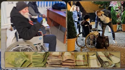 El este cerșetorul care a făcut 9.147 de lei de sărbătoarea Sfintei Parascheva în Iași! Are trei mașini si o …