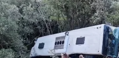 ACCIDENT GRAV în Spania! Autocar căzut în râpă: 83 de răniți, șapte în stare gravă