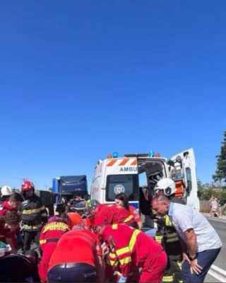 Un TIR și trei mașini, implicate într-un GRAV accident pe DN…