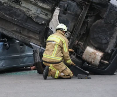 BREAKING NEWS! Un ansamblu rutier s-a răsturnat pe carosabil! Traficul e oprit pe DN…