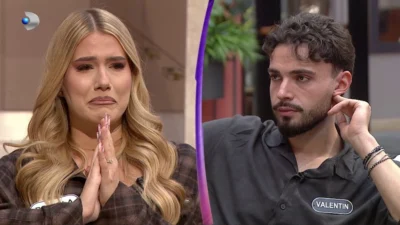 RĂSTURNARE de situație în Casa Iubirii! Daniela a izbucnit în LACRIMI! Valentin e GELOS!