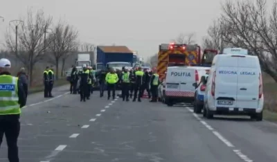 TRAGEDIE CUMPLITĂ pe E85! Doi bărbați au MURIT într-un ACCIDENT HORROR! Șofer CARBONIZAT!