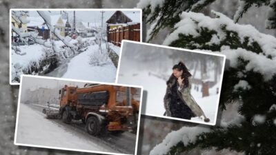 Vine urgia albă. Ninsorile aduc primul strat de zăpadă chiar în…
